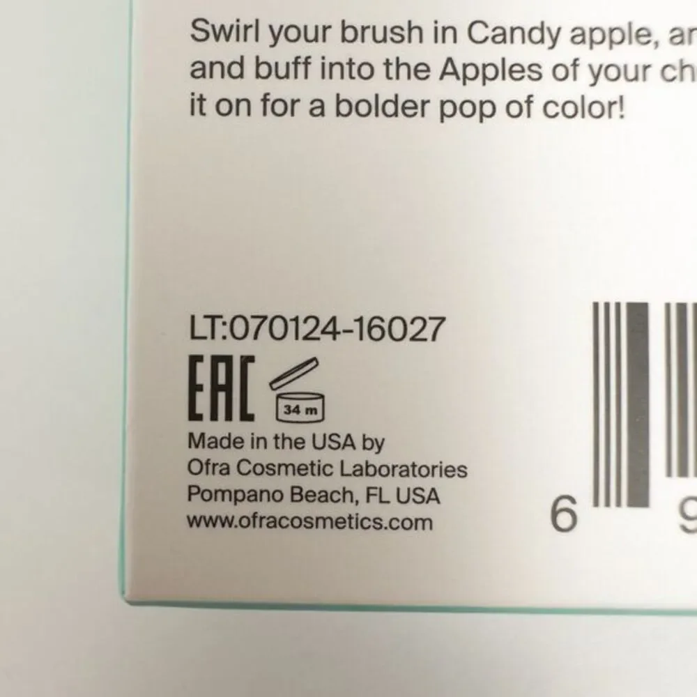 5/$20 Ofra Candy Apple Blush Cool‎ Pink Full Size 7g NIB
